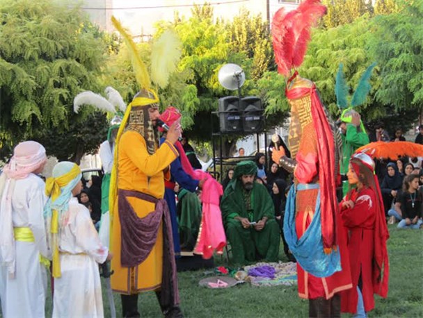مراسم تعزیه خوانی در تویسرکان