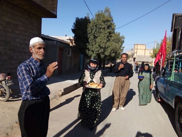 عزاداری مردم اهل تسنن کردستان برای امام حسین (ع) + تصاویر