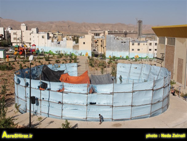 آغاز پروژه احداث آرامگاه شهید گمنام شمالغرب شیراز