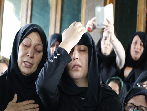 گزارش تصویری تشییع پیکر حاج علی ثامنی از جانباختگان فاجعه منا در شلمان