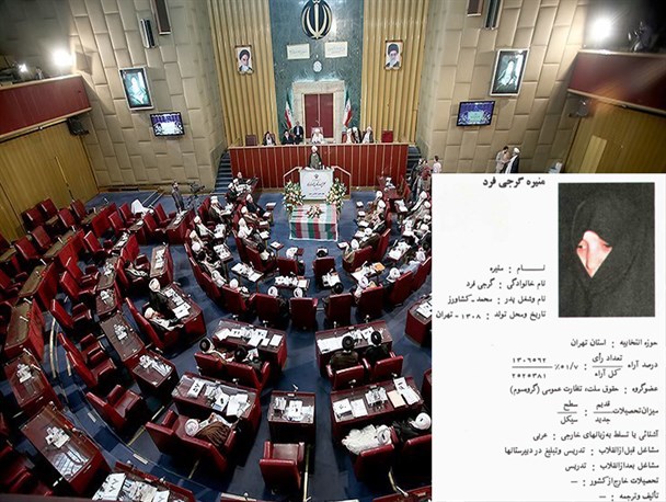 منیره گرجی، تنها زن تدوین‌گر قانون اساسی