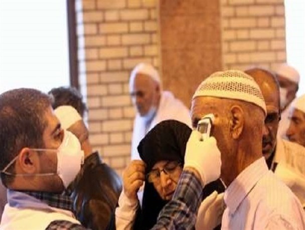 کنترل حجاج جهرم از نظر پیشگیری از انتقال بیماری کرونا