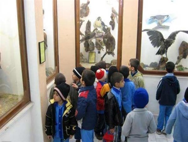 بازدید دانش آموزان از موزه تاریخ طبیعی ارومیه رایگان است