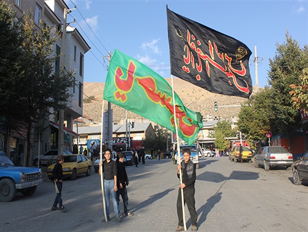 عزاداری کودکان سپیدانی در محرم+عکس