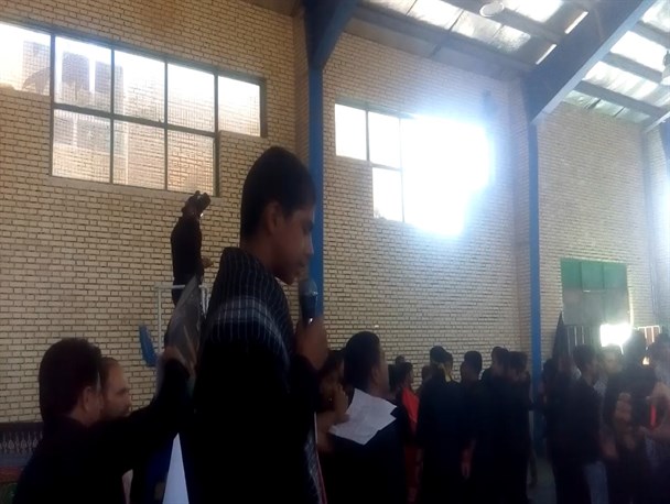 نوحه زیبای نوجوان چرامی در سوگ قاسم ابن الحسن/فیلم