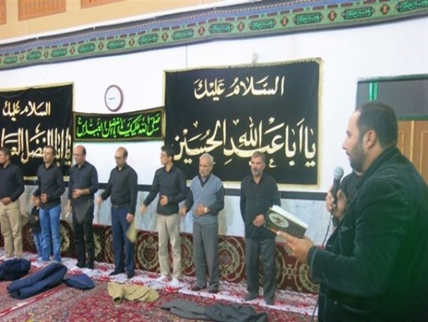 عزاداری محرم در روستای یامچی نیر +تصاویر