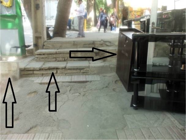 بی توجهی به مناسب سازی شهر سنندج برای جانبازان و معلولین