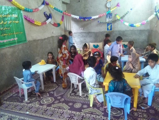 افتتاح اولین مهدکودک روستایی در میرجاوه