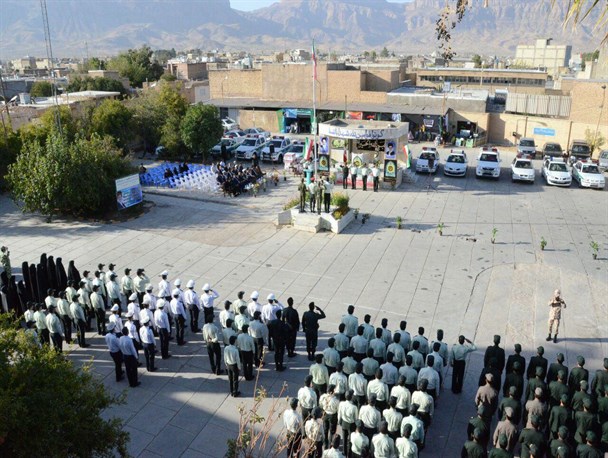 نگاهی گذرا به فعالیت های هفته نیروی انتظامی در نی ریز