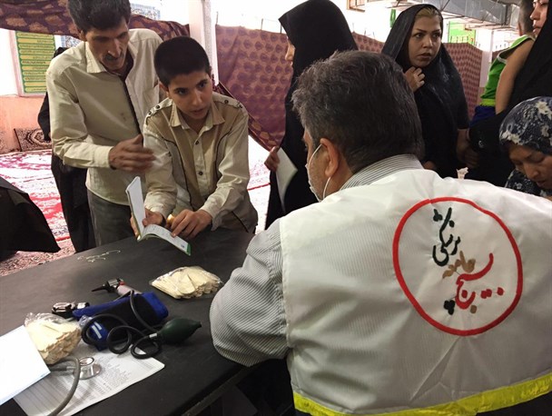 اعزام تیم درمانی پزشکی به مناطق محروم تربت حیدریه