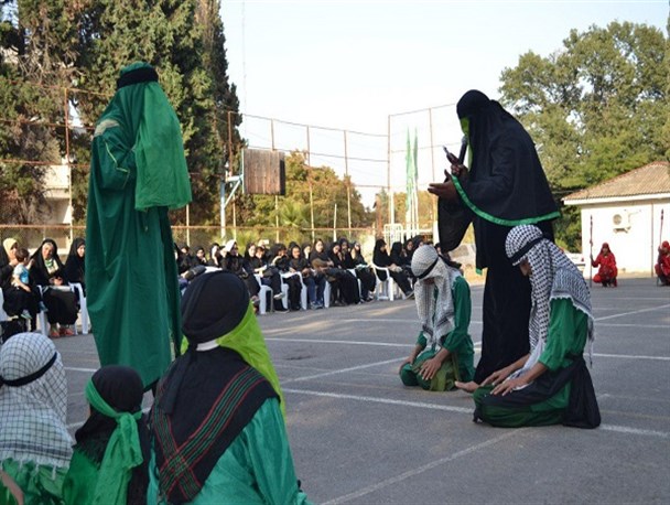 مراسم تعزیه خوانی در دانشگاه گلستان+تصاویر