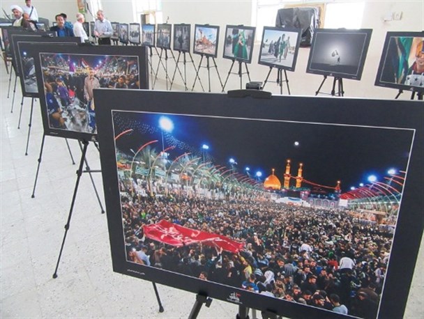 برپایی نمایشگاه عکس در پارسیان / "در مسیر دلدادگی"روایتی تصویری از شلمچه تا کربلا