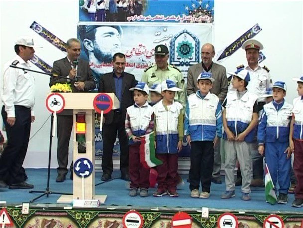 همایش طلایه داران فرهنگ ترافیک در شهرستان گرمی برگزار شد