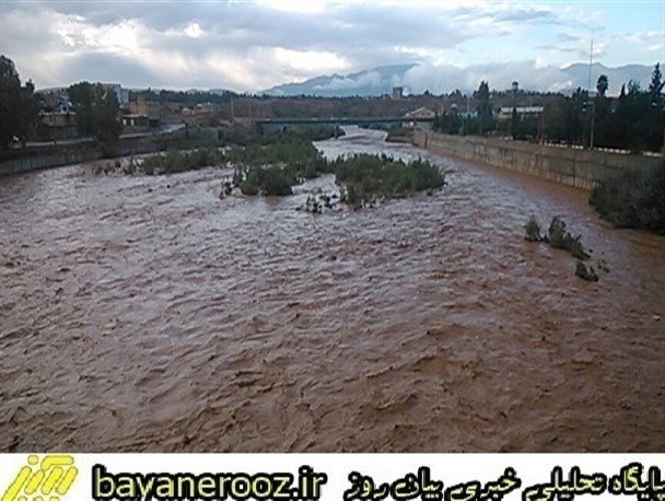 معضل طغیان رودخانه ها در چالوس/گلایه فرماندار از اداره کل آبیاری