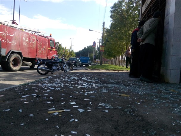 انفجار کپسول اکسی استیلن در یک کارگاه جوشکاری حادثه ساز شد + تصویر