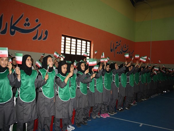آیین افتتاحیه المپیاد درون مدرسه ای ملایر برگزار شد/ تصاویر