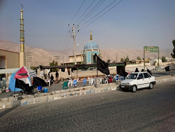 مسیر عشق از مرکز خلیج فارس تا کربلا(2)/”موکب شهرستان پارسیان”+تصاویر