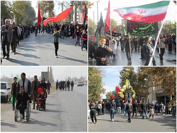 هزاران زائر پیاده در استان مرکزی ندای «هل من ناصر» حسین(ع) را لبیک گفتند