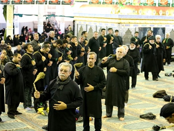 مراسم عزاداری و دسته‌روی اربعین حسینی در قائم‌شهر + تصاویر