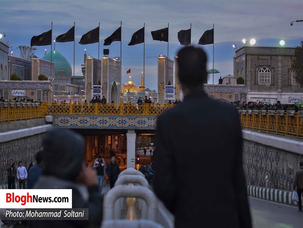 حضور هیات‌های مذهبی مازندران در آستان قدس رضوی/ آمده‌ام ای شاه پناهم بده . . .