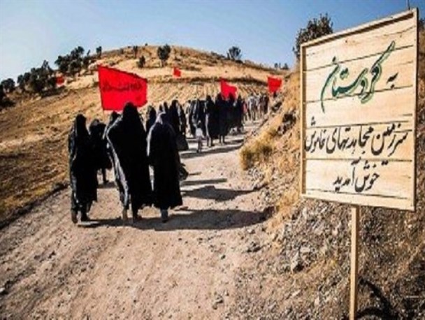 اعزام ۸۸ دانش آموز دختر اسدآبادی به مناطق غرب کشور