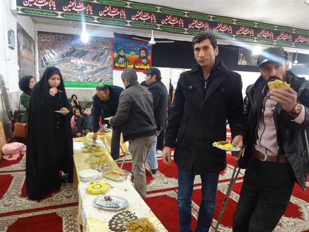 تصاویر نذرواره غذاهای سنتی در سیدآباد چناران