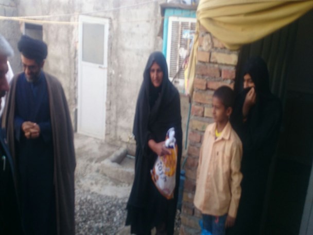 ۳۰ سبد کالا بین نیازمندان ایرانشهر توزیع شد