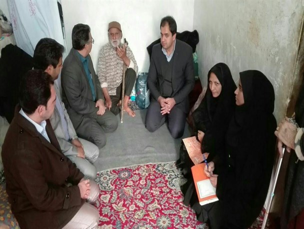 بازدید رئیس اداره بهزیستی و جمعی از مسئولین از مرکز نگهداری معلولان ذهنی+تصاویر