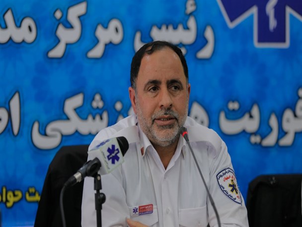 امدادرسانی اورژانس اصفهان به 5656 تصادف در آبان‌ماه