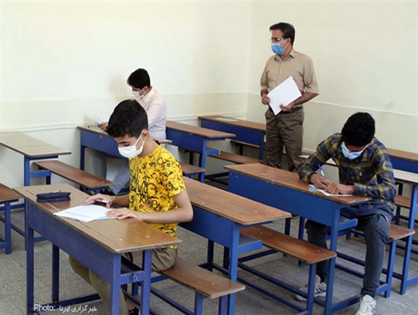 تمام امتحانات مدارس استان قزوین حضوری برگزار می‌شود
