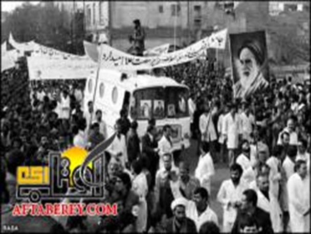 قیام 18 دی مردم شهرری + تصاویر