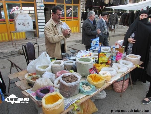 گزارشی خواندنی از بازار محلی ضیابر+عکس