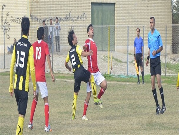 "خیبر اهرم"برنده بازی جنجالی مقابل "پرسپولیس دیلم" شد+ تصاویر