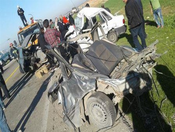 6 کشته و زخمی در سانحه رانندگی صبح امروز جاده مرگ +تصاویر