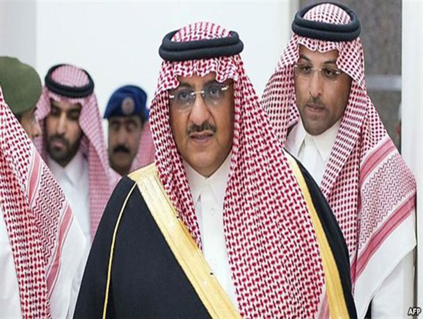 محمد بن نایف بدنبال کشتار گسترده تشیع در قطیف و عوامیه است