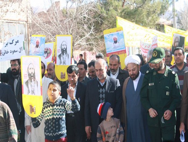 شعار مرگ بر آل سعود در کوهبنان طنین انداز شد + تصاویر