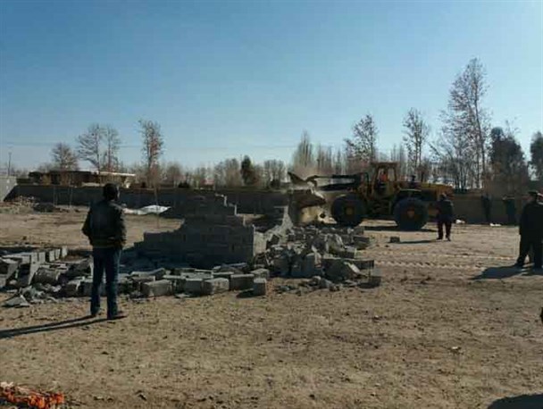 25000 متر از زمین های کشاورزی تصرف شده در ورامین آزادسازی شد