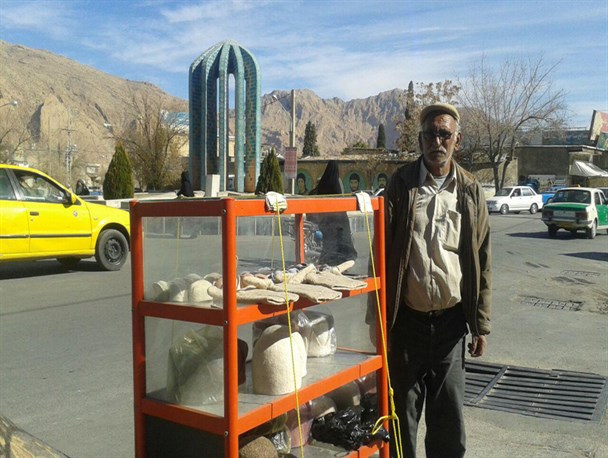 احیا کهنترین صنعت بر روی گاری پیر مرد استهبانی