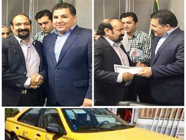 راننده طلایی تاکسی در گرگان!
