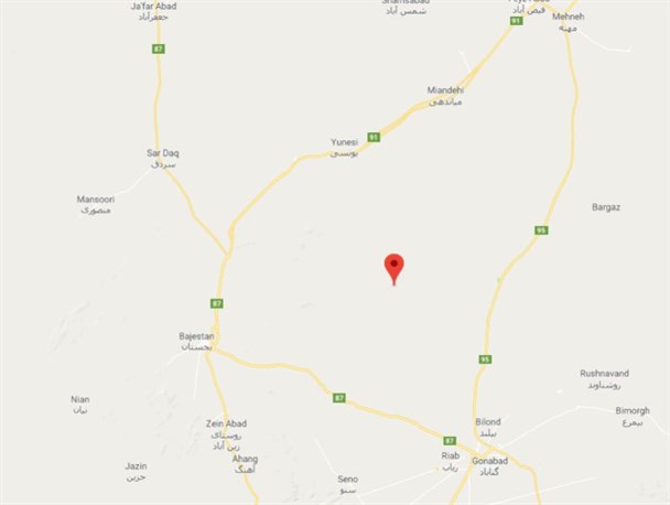 ستاد بحران در بجستان به حالت آماده باش کامل قرار گرفت