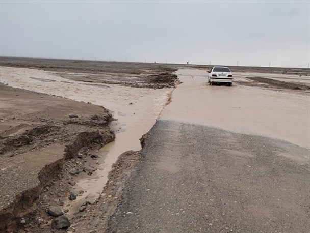 بارندگی ۲۰۰ میلیارد ریال به راه‌های شمال سیستان و بلوچستان خسارت وارد کرد