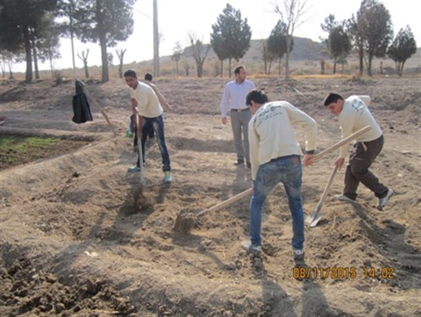 اردوی جهادی یک روزه دانش آموزان رباط کریم + تصاویر