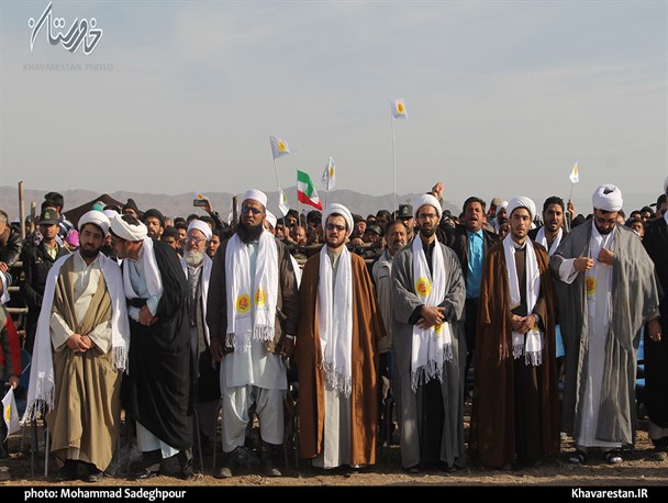 پیاده‌روی شکوه وحدت در درمیان