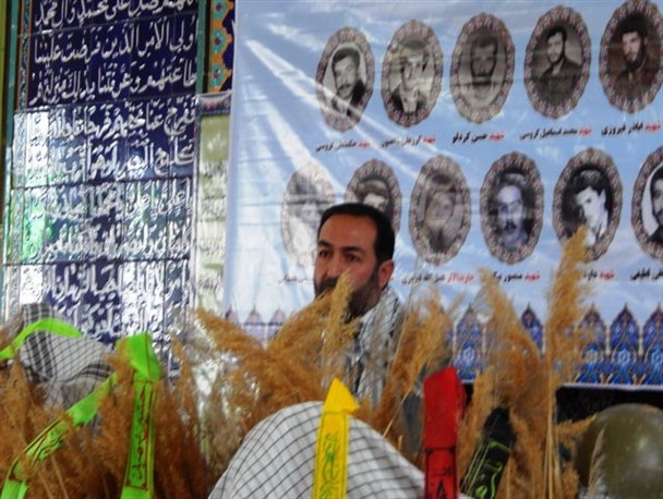 گزارش تصویری از یادواره شهدای روستای اردجین خرمدره
