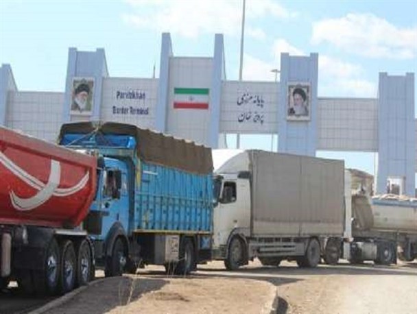فعالیت مجدد صادرات در بازارچه مرزی پرویزخان