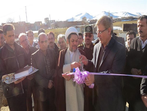 باسکول 60 تنی روستای گردمیران علیای شهرستان دهگلان افتتاح شد