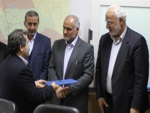 سید عماد بابا زاده رئیس جدید حراست شرکت گاز گلستان شد+عکس