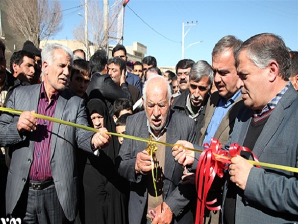 افتتاح خیابان سردار شهید قاسم طاهری شهر مبارکه/ تصاویر