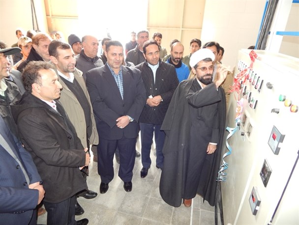 افتتاح کارخانه خوراک آبزیان پرورشی در ماهنشان +تصاویر