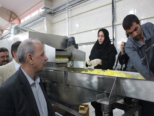 افتتاح شرکت صنایع غذایی آریا راد در ابهر